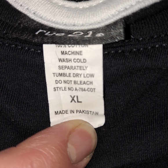 Women's long sleeve shirt girl gang size xl rue 21 - Picture 3 of 8